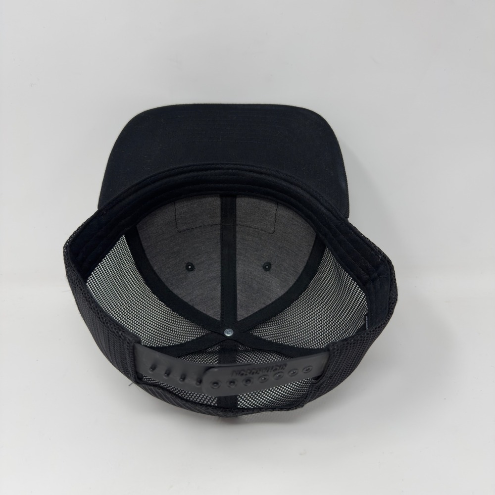Blue Collar Tour‎ Trucker Hat Black Snapback Flat Bill Cap Richardson Style 511 - Picture 7 of 9